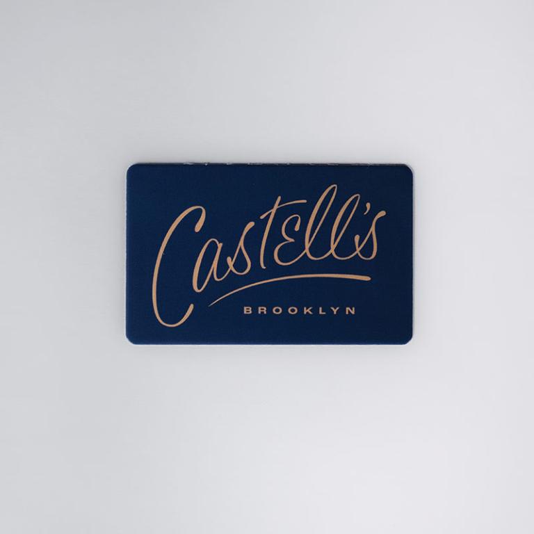 Give the perfect gift: a gift card to Castell's